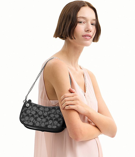 Signature Jacquard Shoulder Bag
