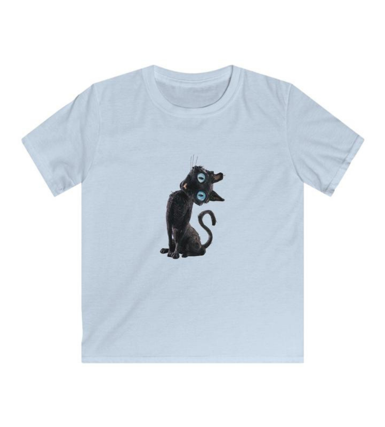 Black Cat Baby Tee (Cotton)