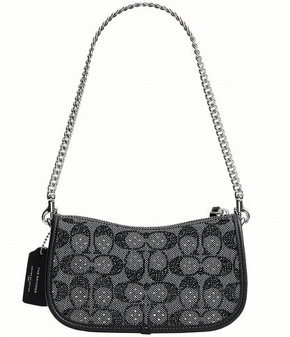 Signature Jacquard Shoulder Bag