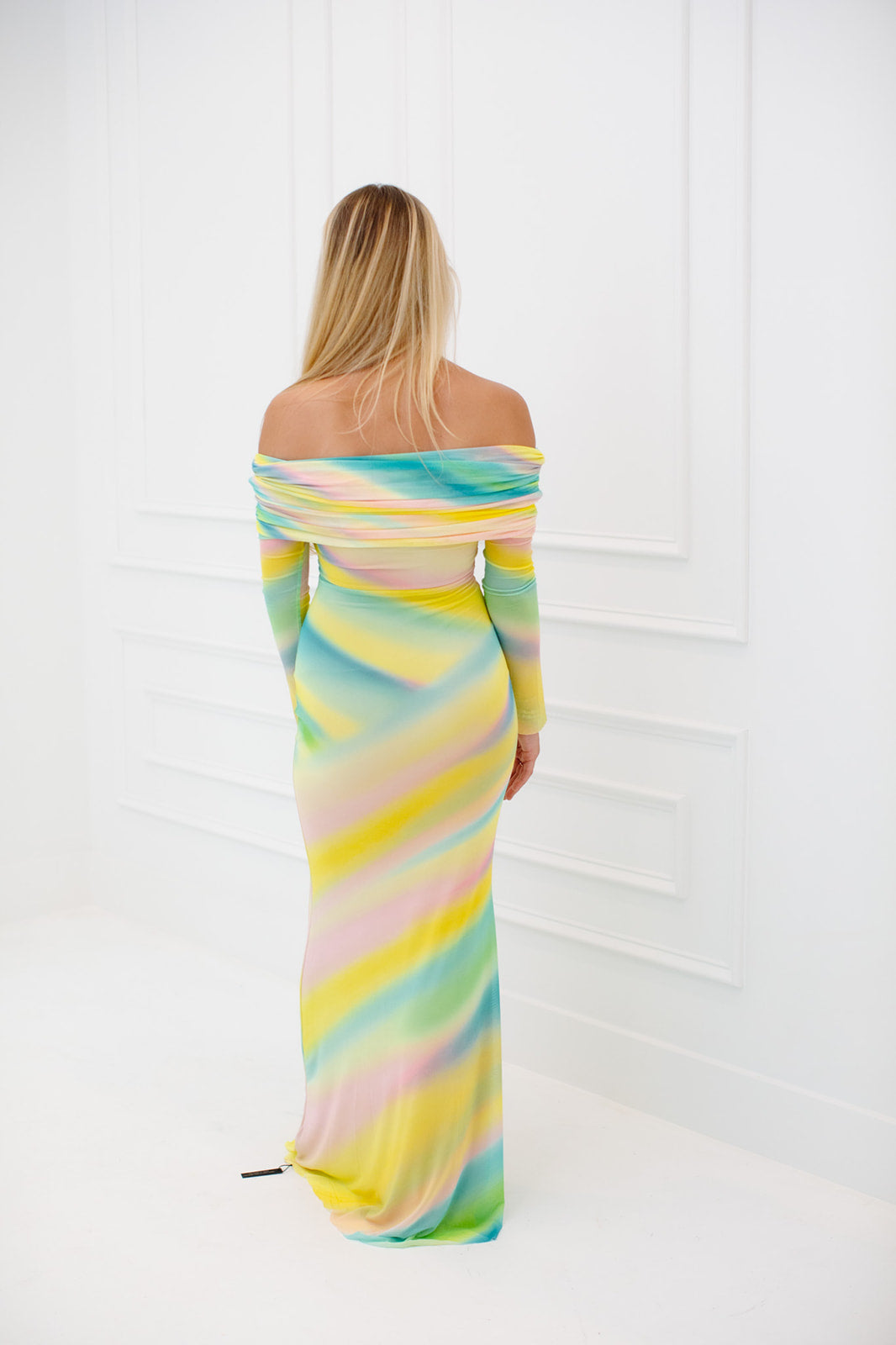 Thelma Dress - Rainbow Stripe