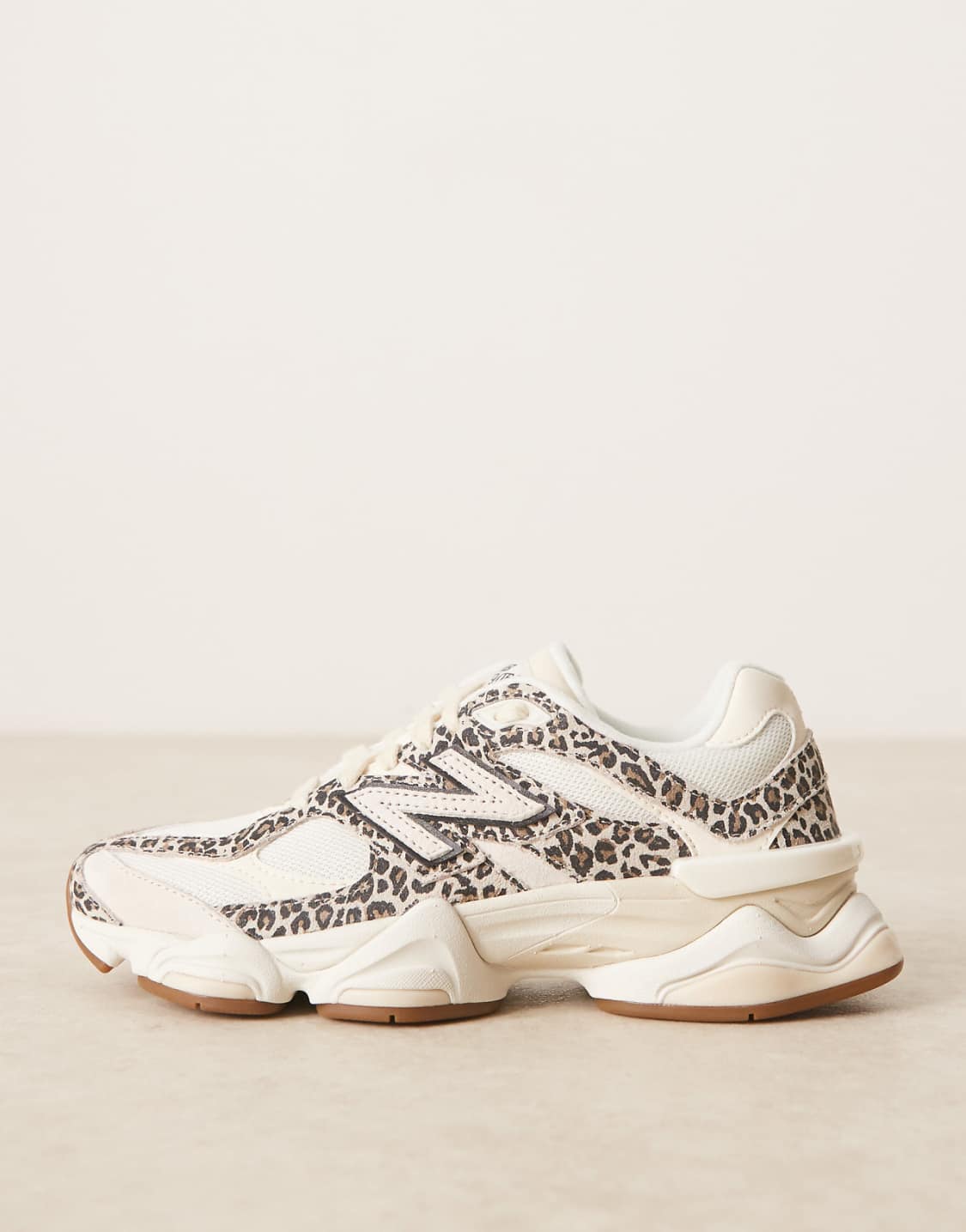 9060 Leopard Print Sneakers