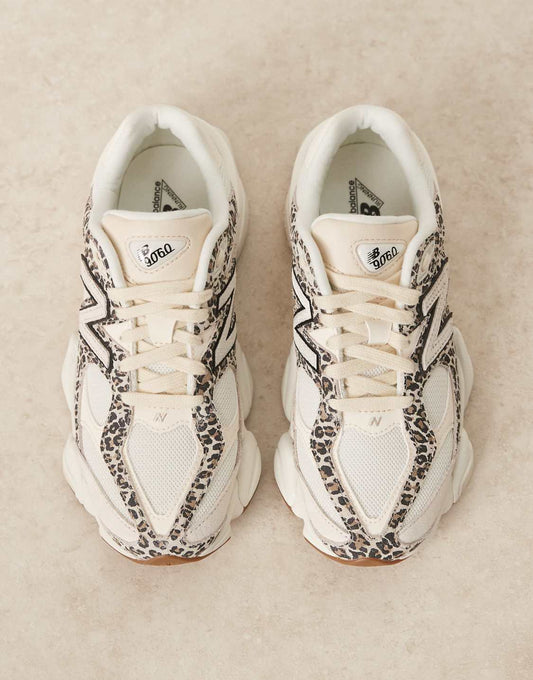 9060 Leopard Print Sneakers