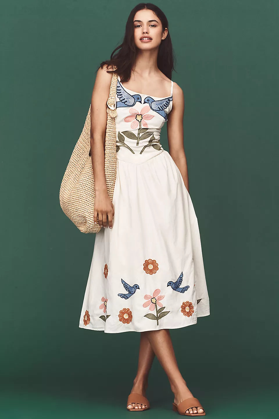THE CALISTA DRESS (Embroidered)