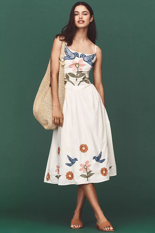 THE CALISTA DRESS (Embroidered)