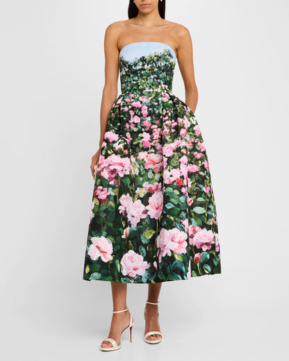 Maya bellflower print Dress